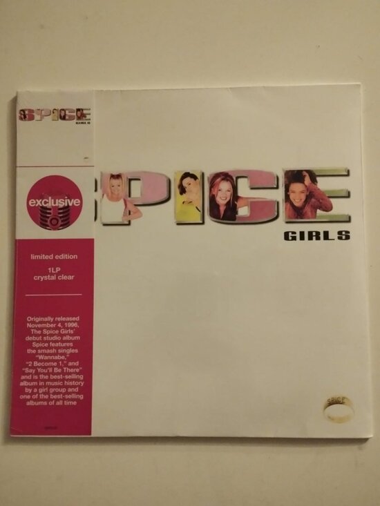 Spice Girls Spice Crystal Clear Vinyl LP - Picture 2 of 3